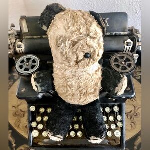 Tatty Black & White Teddy Panda